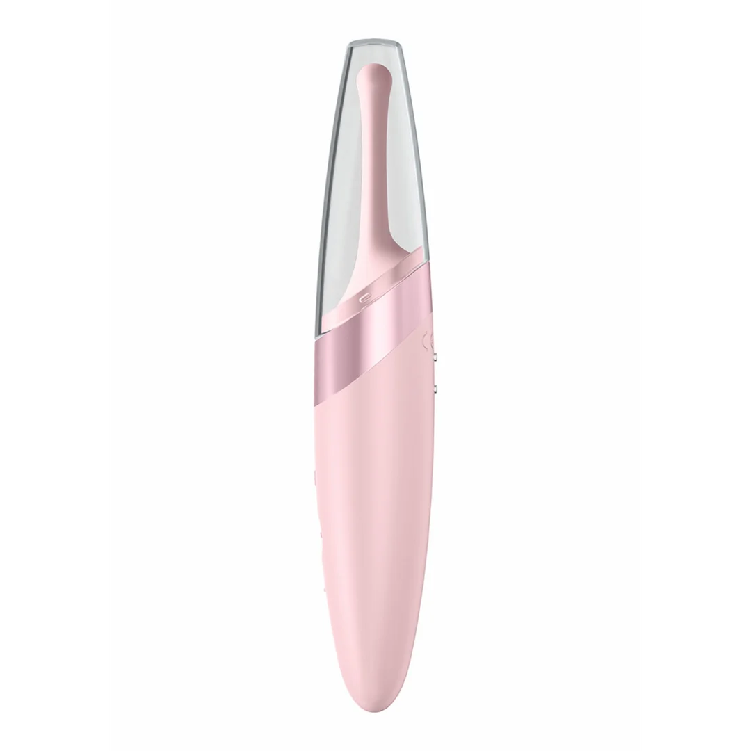 Vibratore Bullet Satisfyer con punta rotante – rosa antico - immagine 3