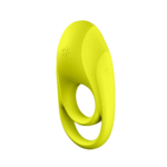 Anello fallico vibrante con stimolatore clitorideo – Spectaculaire – Anello fallico vibrante a doppia fascia – Verde neon - immagine 5