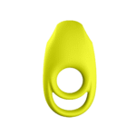 Anello fallico vibrante con stimolatore clitorideo – Spectaculaire – Anello fallico vibrante a doppia fascia – Verde neon - immagine 2
