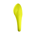 Anello fallico vibrante con stimolatore clitorideo – Spectaculaire – Anello fallico vibrante a doppia fascia – Verde neon - immagine 3