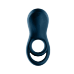 Anello vibrante con stimolazione extra – Epic Duo Ring - Anello vibrante a doppia fascia - Blu scuro - immagine 3
