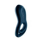Anello vibrante con stimolazione extra – Epic Duo Ring - Anello vibrante a doppia fascia - Blu scuro - immagine 4