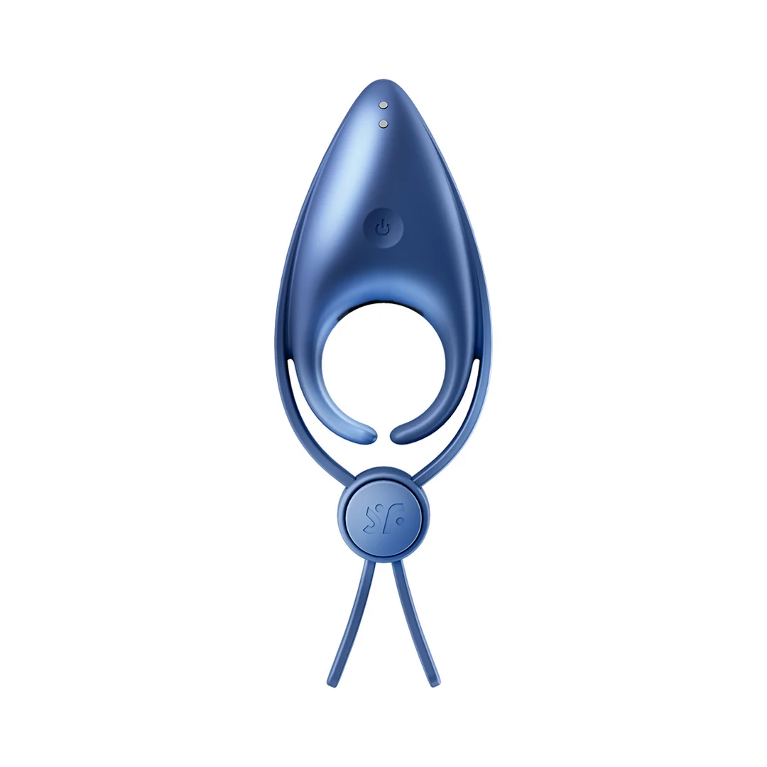 Satisfyer Sniper anello vibrante per il pene blu grigio - immagine 2