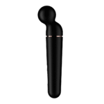 Satisfyer wand vibrator, 10 programmi e 6 livelli di intensità, Satisfyer nero e oro rosa - immagine 5