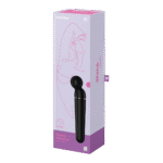 Satisfyer wand vibrator, 10 programmi e 6 livelli di intensità, Satisfyer nero e oro rosa
