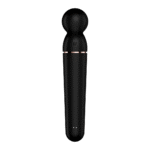 Satisfyer wand vibrator, 10 programmi e 6 livelli di intensità, Satisfyer nero e oro rosa - immagine 3