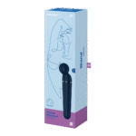 Satisfyer wand vibrator, 10 programmi e 6 livelli di intensità, Satisfyer nero e oro rosa - immagine 6