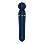 Satisfyer wand vibrator, 10 programmi e 6 livelli di intensità, Satisfyer nero e oro rosa - immagine 8