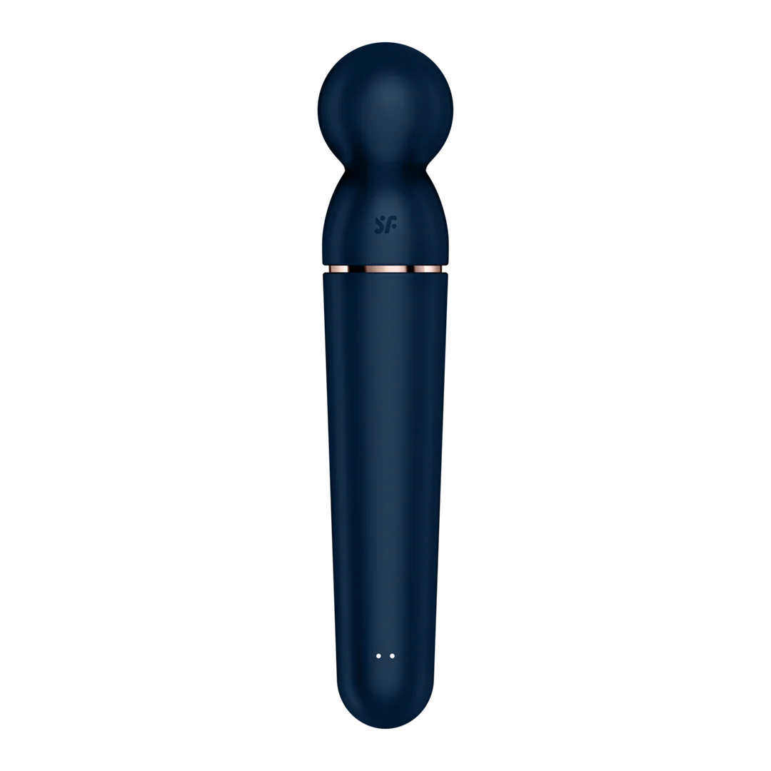 Satisfyer wand vibrator, 10 programmi e 6 livelli di intensità, Satisfyer nero e oro rosa - immagine 8
