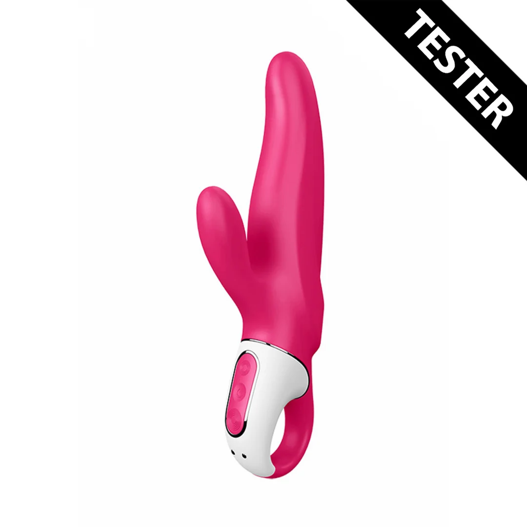 Vibratore rabbit Satisfyer con doppio motore e stimolazione doppia, rosa - immagine 1