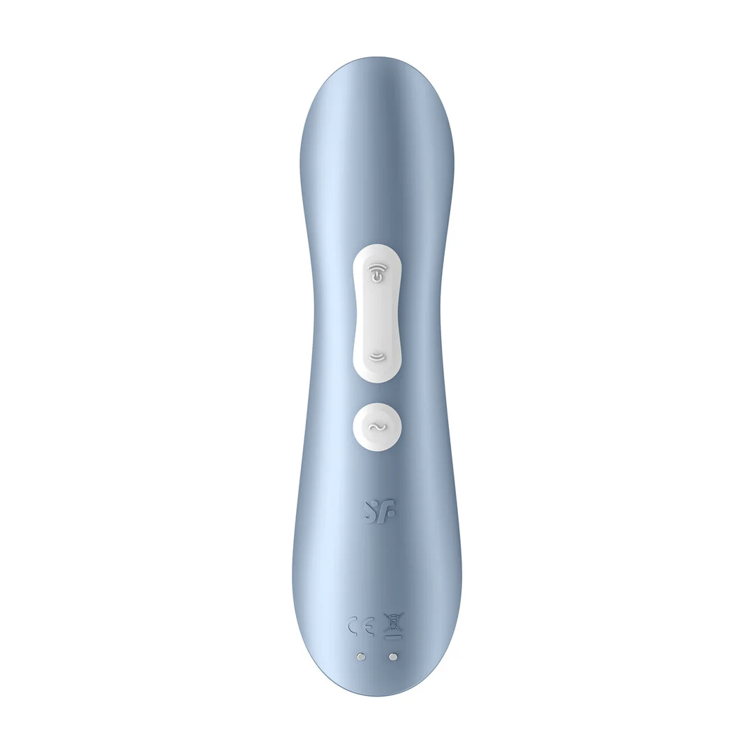 Vibratore clitorideo Satisfyer con tecnologia Airpulse, blu - immagine 3