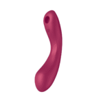 Satisfyer vibratore doppio con Air Pulse, rosso - immagine 6