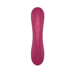 Satisfyer vibratore doppio con Air Pulse, rosso - immagine 4