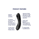 Satisfyer Curvy Trinity 4, vibratore per il punto G con 11 onde di impulsi d'aria - immagine 3