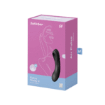 Satisfyer Curvy Trinity 4, vibratore per il punto G con 11 onde di impulsi d'aria