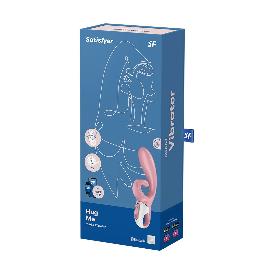 Satisfyer Hug Me, vibratore rabbit - immagine 1