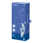 Satisfyer Love Me stimolatore del punto G e clitorideo blu