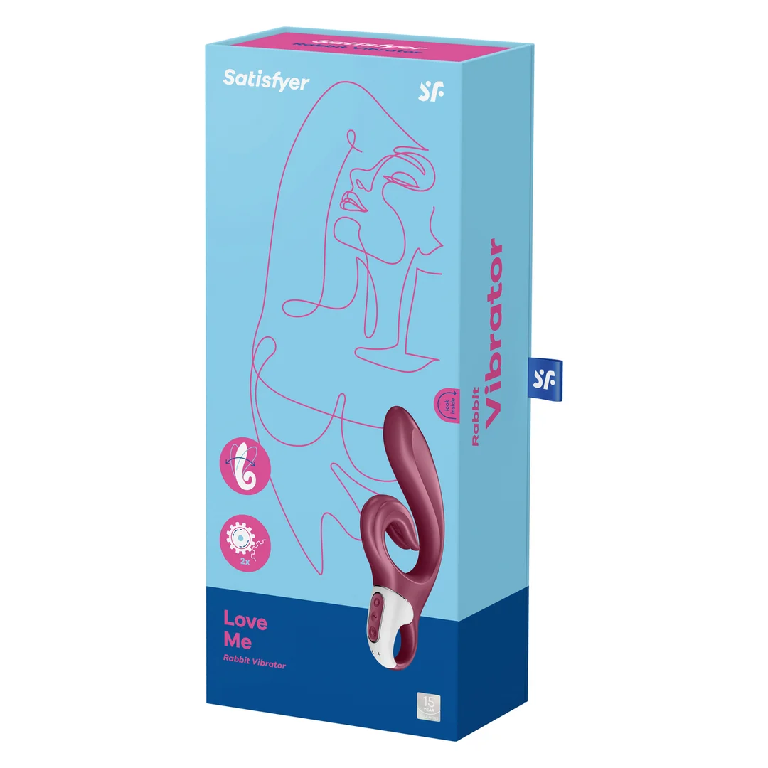 Satisfyer Love Me stimolatore del punto G e clitorideo blu - immagine 6