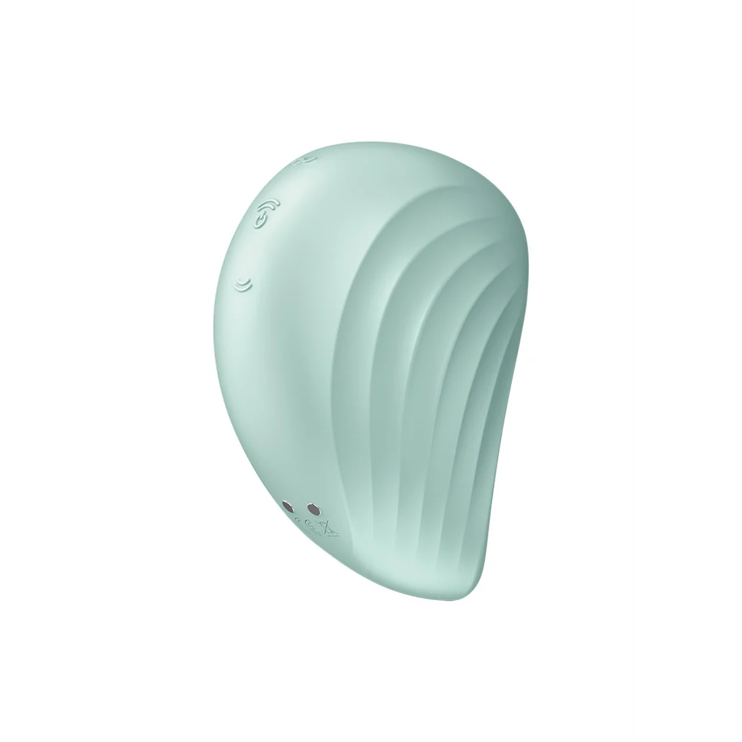 Satisfyer vibratore per il clitoride con 11 modalità a onde di pressione, menta - immagine 4