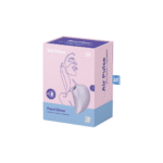 Satisfyer vibratore per il clitoride con 11 modalità a onde di pressione, menta - immagine 6