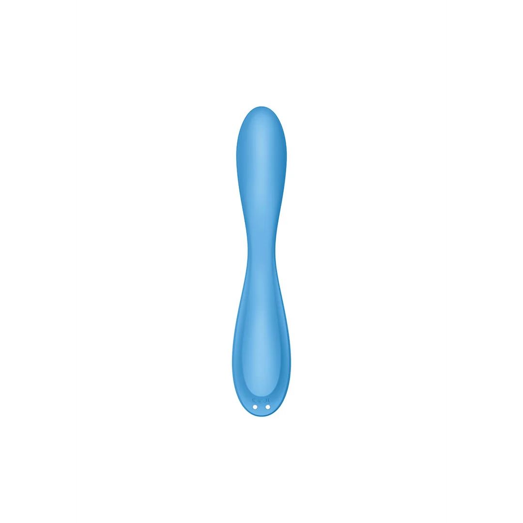 Satisfyer vibratore per il punto G con collo flessibile Satisfyer G Spot Flex 4 blu - immagine 3