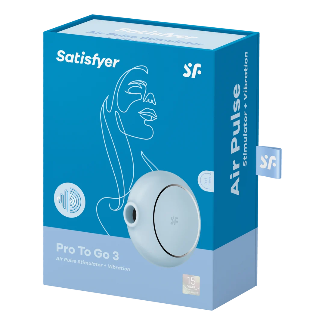 Satisfyer vibratore per il clitoride con due motori – Pro To Go 3 - immagine 1