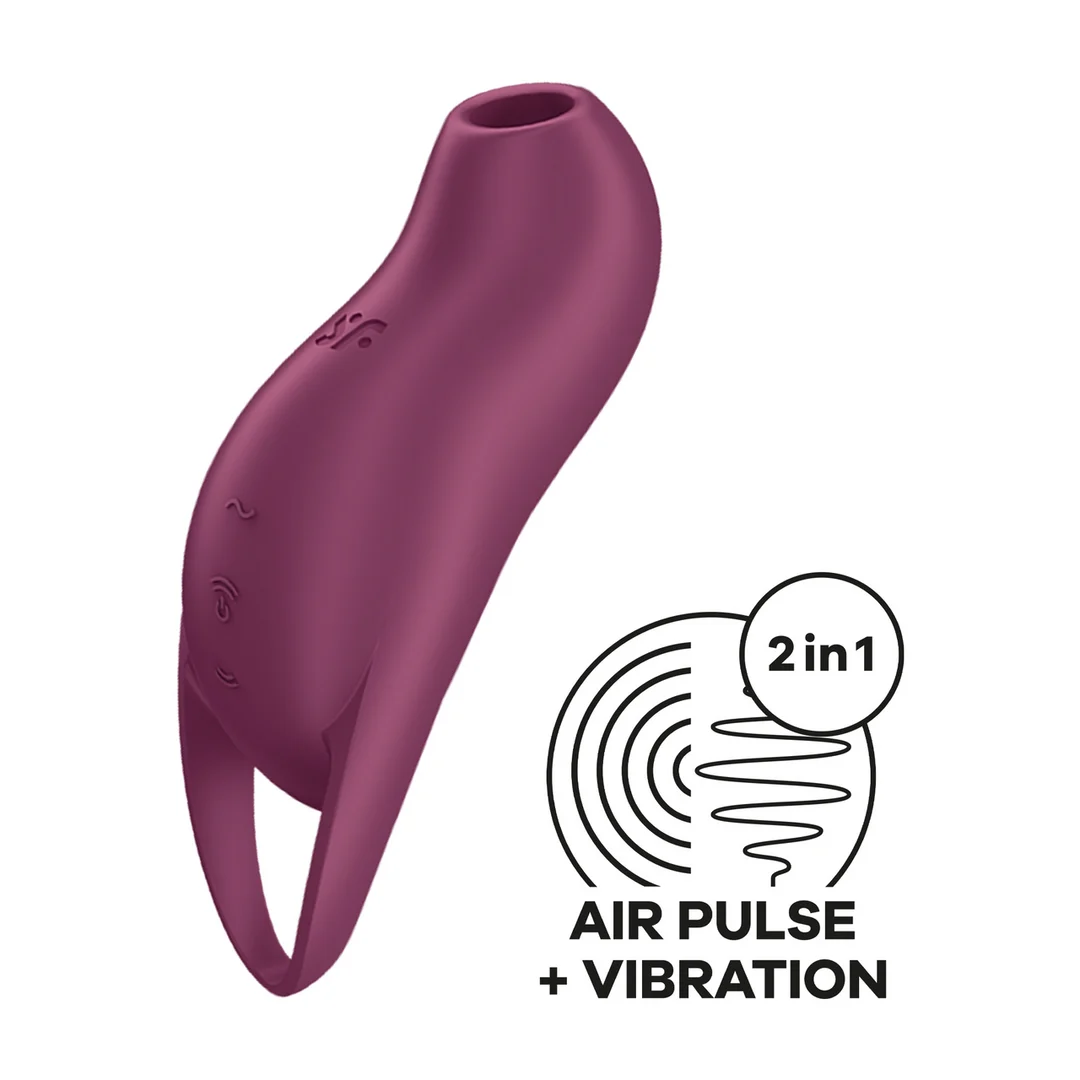 Vibratore clitorideo Satisfyer con 12 programmi di vibrazione – Pocket Pro 1 - immagine 11