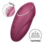 Satisfyer vibratore clitorideo con 11 programmi di tapping e vibrazione – Tap en Climax 1 - immagine 5