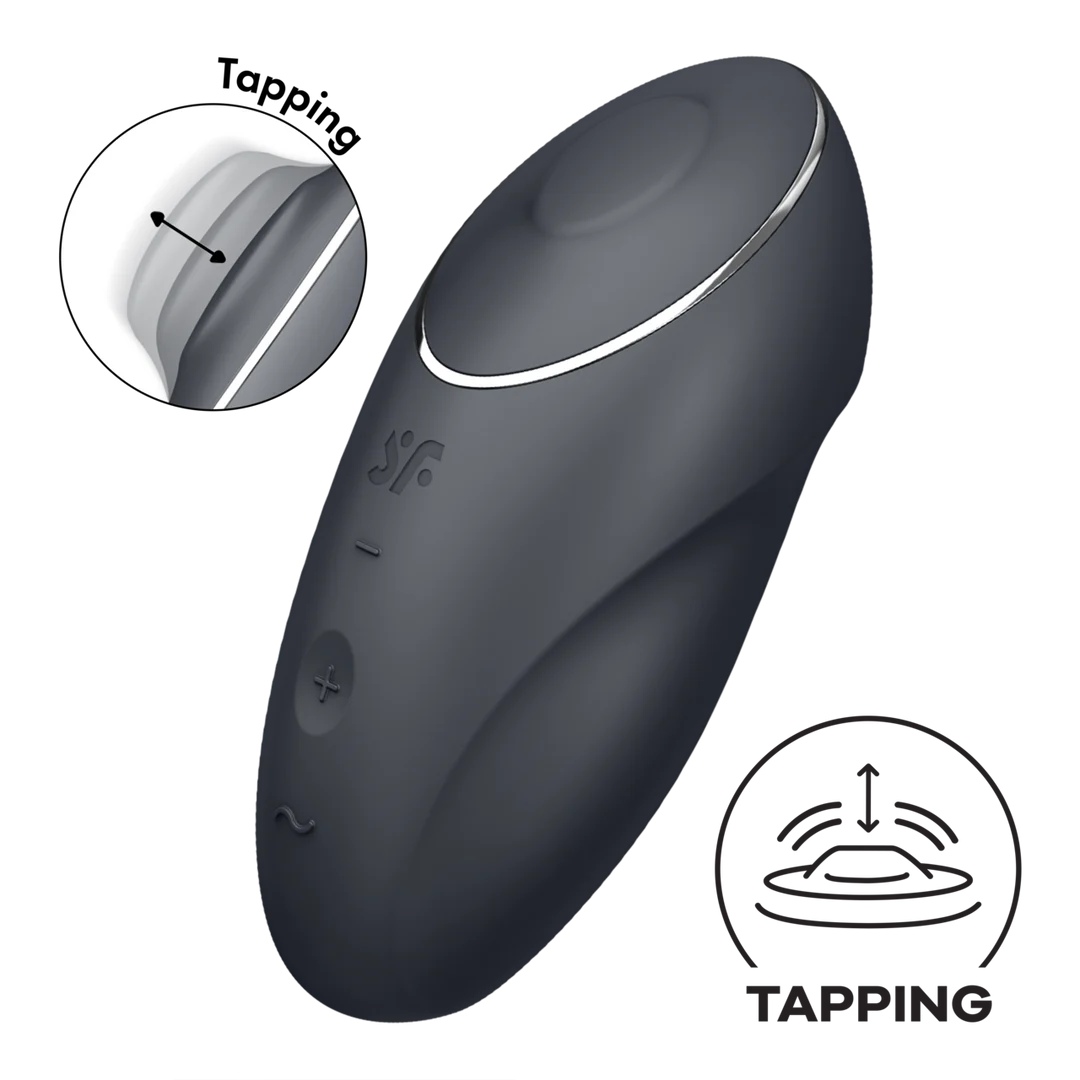 Satisfyer vibratore clitorideo con 11 programmi di tapping e vibrazione – Tap en Climax 1 - immagine 11