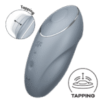 Satisfyer vibratore clitorideo con 11 programmi di tapping e vibrazione – Tap en Climax 1 - immagine 17