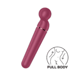 Satisfyer wand vibrator, 10 programmi e 6 livelli di intensità, Satisfyer nero e oro rosa - immagine 15