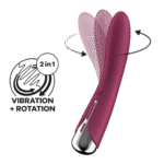 Satisfyer vibratore per il punto G con testa rotante – Spinning Vibe 1 - immagine 5