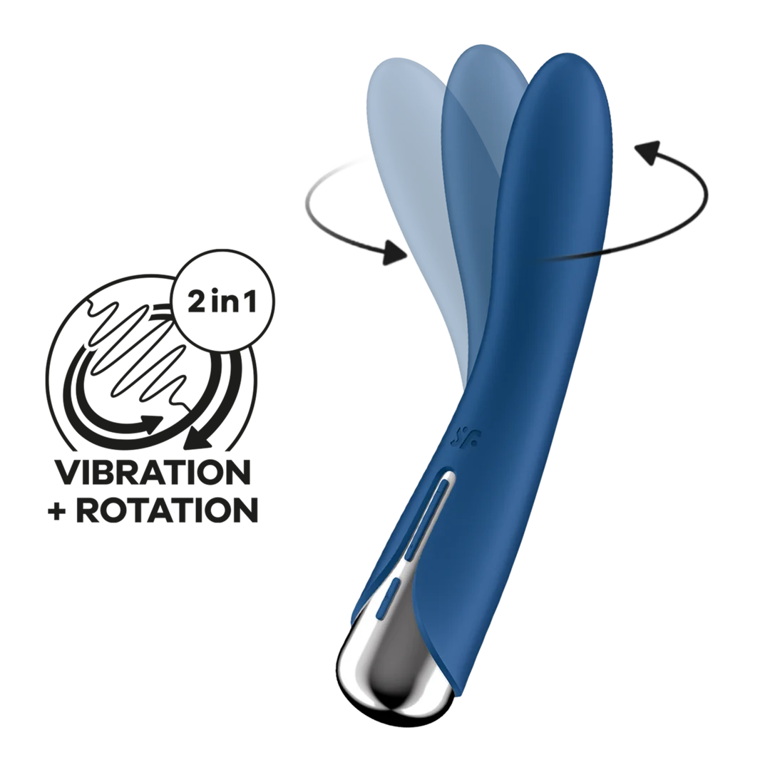 Satisfyer vibratore per il punto G con testa rotante – Spinning Vibe 1 - immagine 11