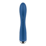 Vibratore rabbit Satisfyer: testa rotante e vibrazioni potenti, blu - immagine 2
