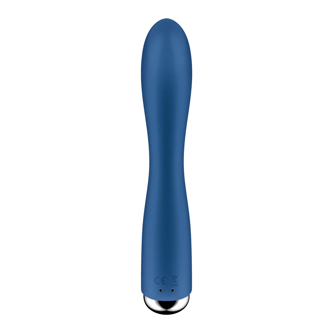 Vibratore rabbit Satisfyer: testa rotante e vibrazioni potenti, blu - immagine 2