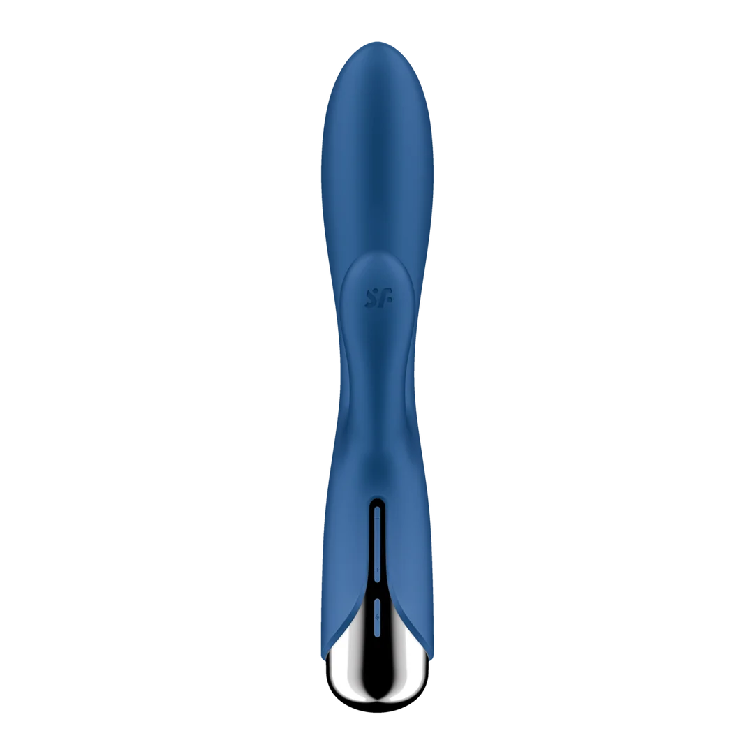 Vibratore rabbit Satisfyer: testa rotante e vibrazioni potenti, blu - immagine 4