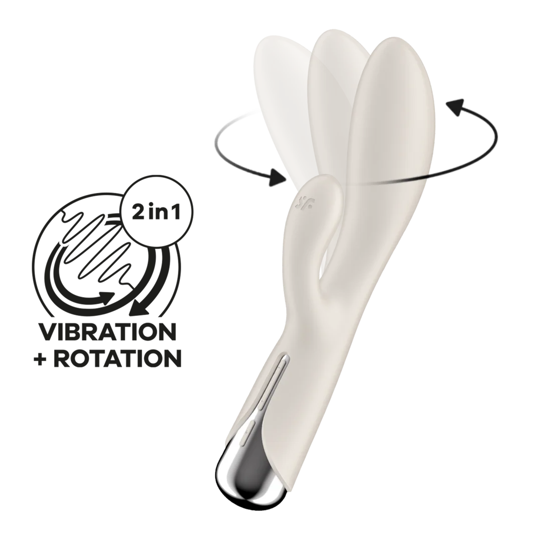 Vibratore rabbit Satisfyer: testa rotante e vibrazioni potenti, blu - immagine 11