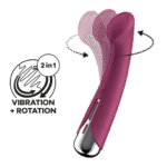 Satisfyer vibratore per il punto G con 12 modalità di vibrazione – Rosso - immagine 5