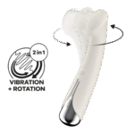 Satisfyer vibratore per il punto G con 12 modalità di vibrazione – Rosso - immagine 17