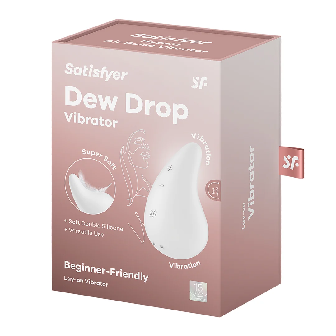 4066929-2 Vibratore da appoggio Satisfyer Dew Drop - immagine 1