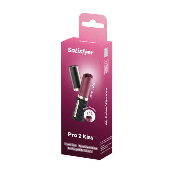 Vibratore a impulsi d’aria Satisfyer Pro 2 Kiss viola