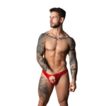 Perizoma Male Power open ring con anello fallico color cobalto - immagine 2