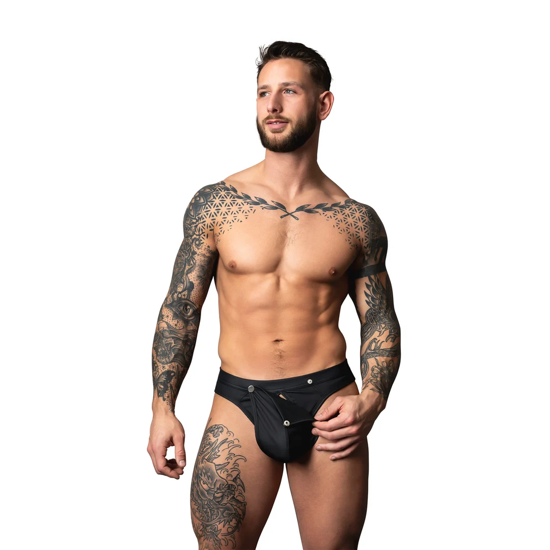 Male Power Snap Off Tanga - immagine 8