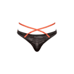 Perizoma sensuale con fasce sportive e inserti in rete per un look atletico - LIN - immagine 2
