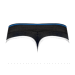Male Power Panel Thong L/XL nero e rosso - immagine 11