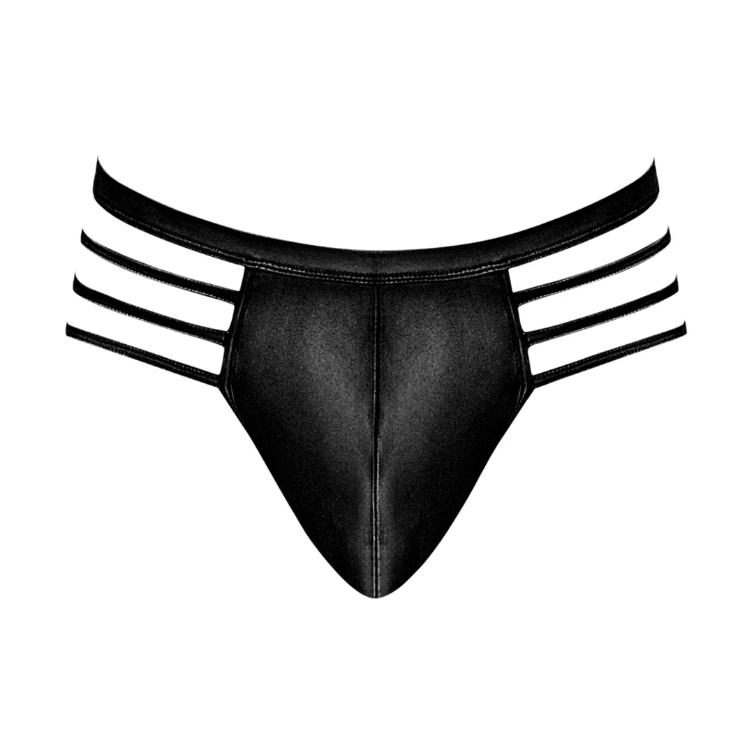 Perizoma nero Male Power Cage - immagine 3