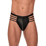 Perizoma nero Male Power Cage - immagine 5