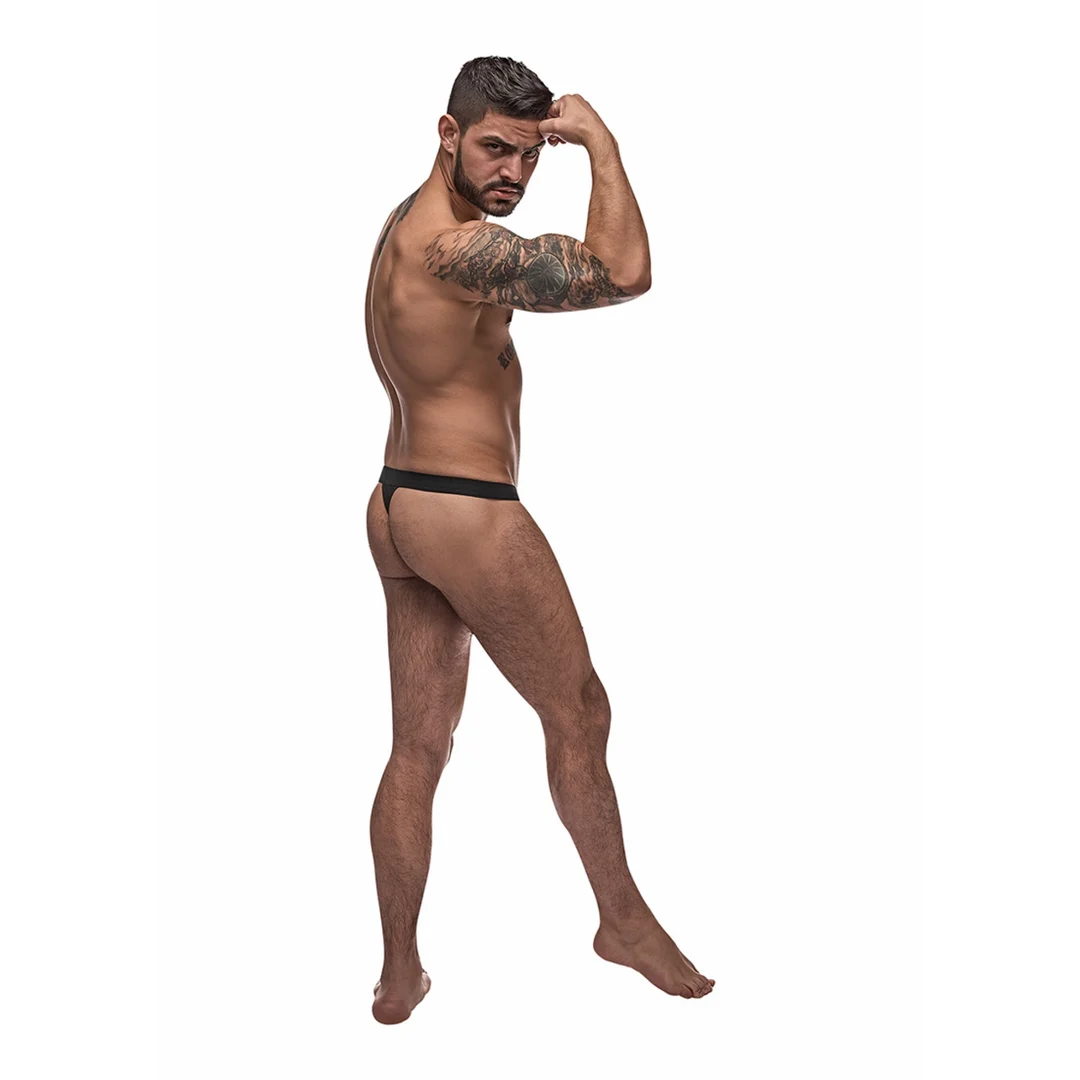Jockstrap sexy con tasca frontale contenitiva per un look sportivo - Male Power - immagine 1