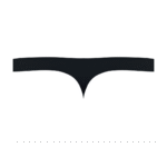 Male Power Satin Spandex perizoma bong nero - immagine 11