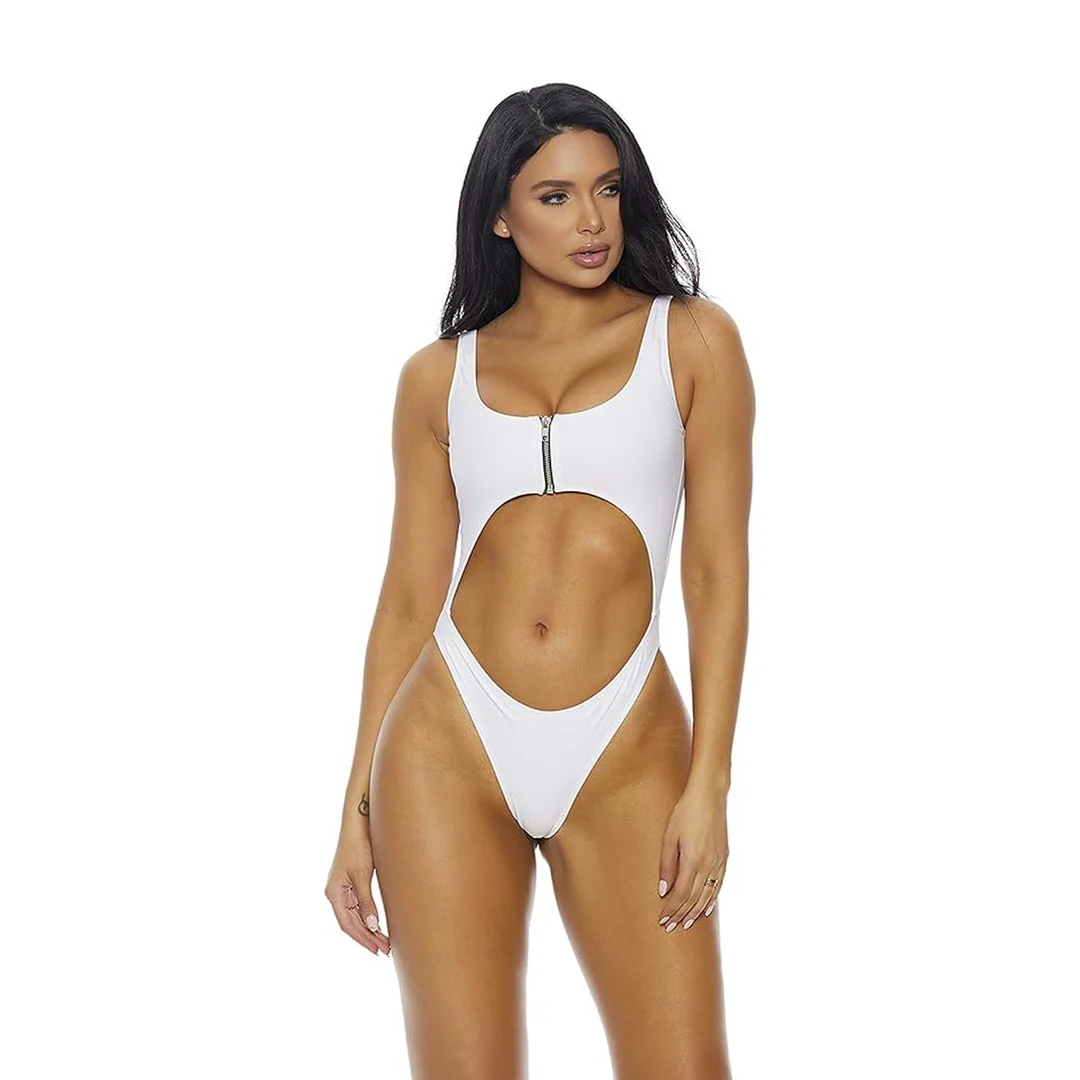 Costume intero Forplay Medellin bianco L - immagine 2